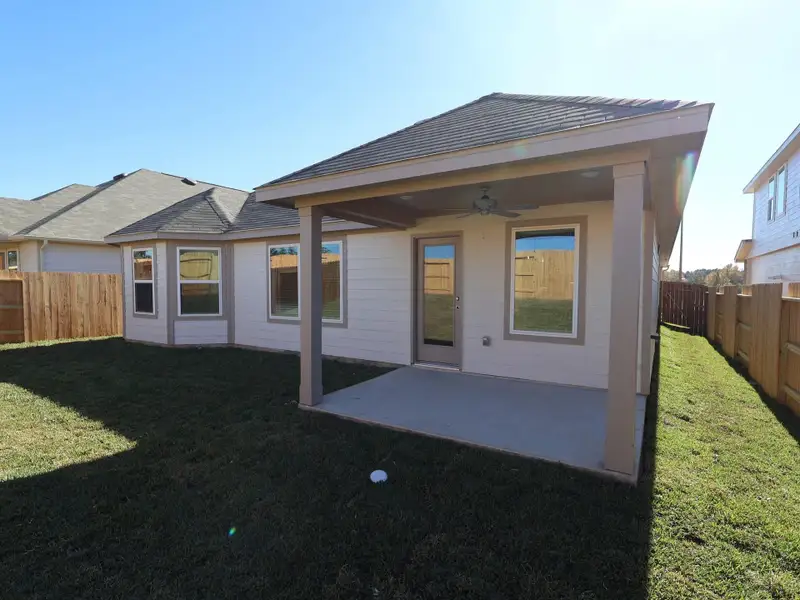 Exterior details and patio area of a home in Lone Star Landing, Montgomery (Image 4).