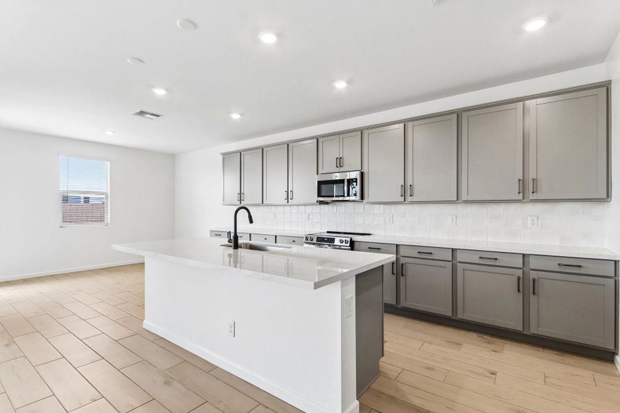 Kitchen featuring the Artisan Collection