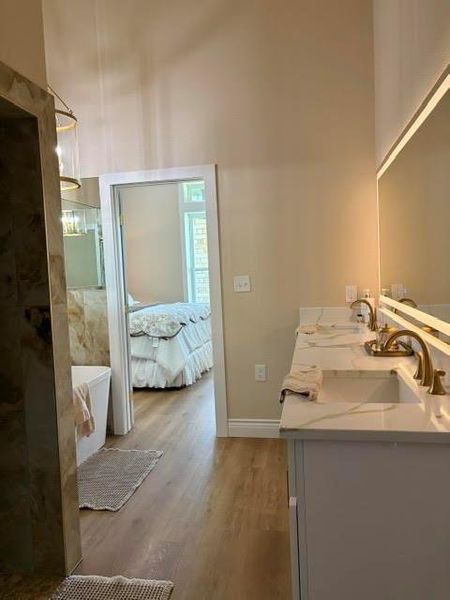 In-progress construction of a new home in , El Campo, TX (Image 36).