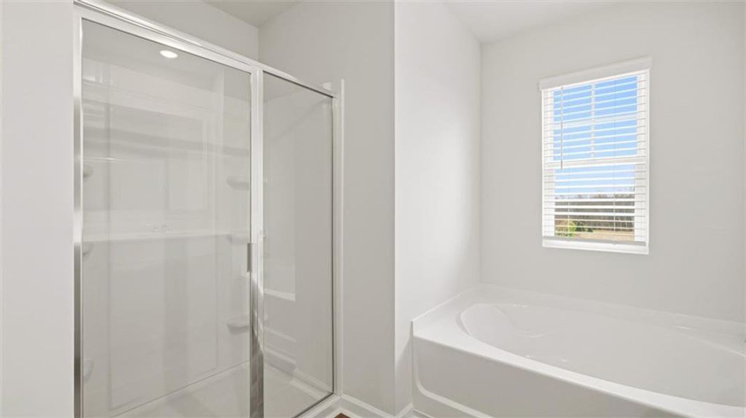 Furnished interior view inside a new home in Jackson Landing, Jefferson (Image 10).