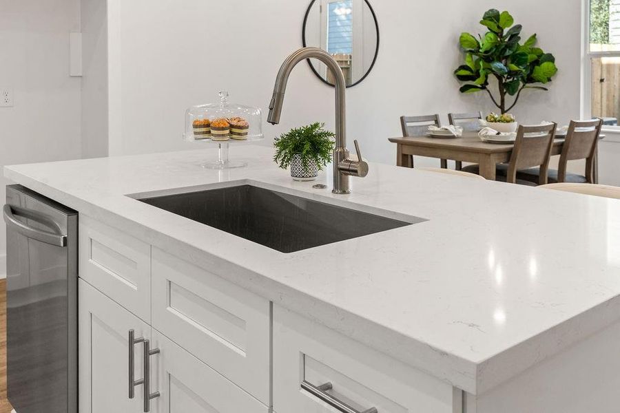 Close-up of interior finishes inside a home in , Houston (Image 21).