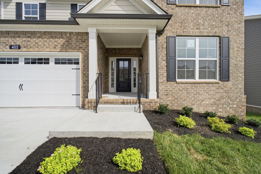 Exterior details and patio area of a home in McCain's Station, Gallatin (Image 3). Exterior details and patio area of a home in McCain's Station, Gallatin (Image 3).