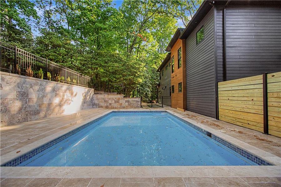 Exterior details and patio area of a home in , Atlanta (Image 18).
