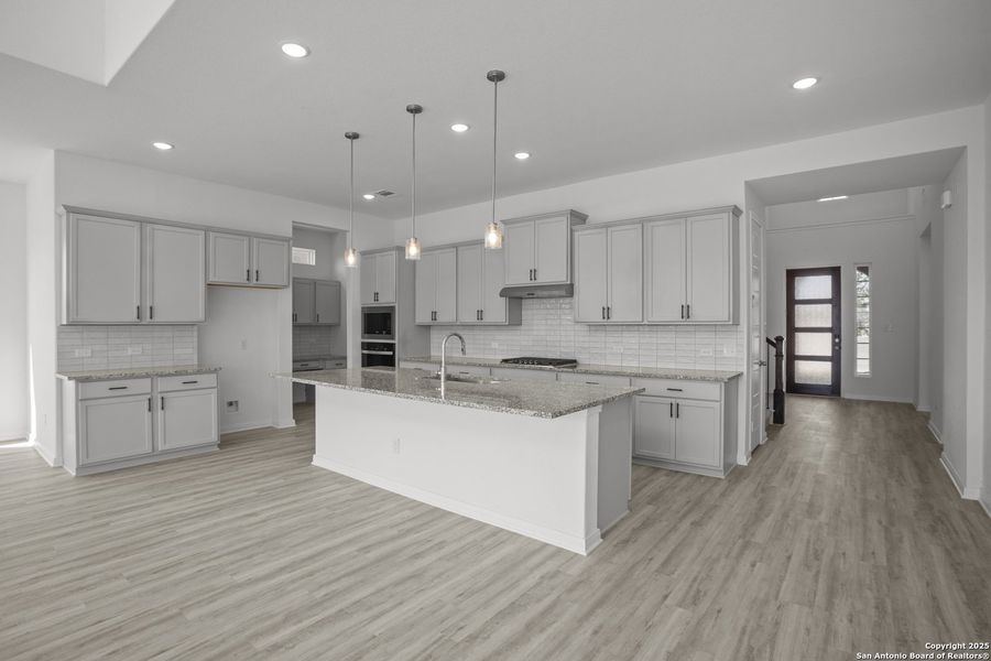 Furnished interior view inside a new home in Stillwater Ranch, San Antonio (Image 7). Furnished interior view inside a new home in Stillwater Ranch, San Antonio (Image 7).