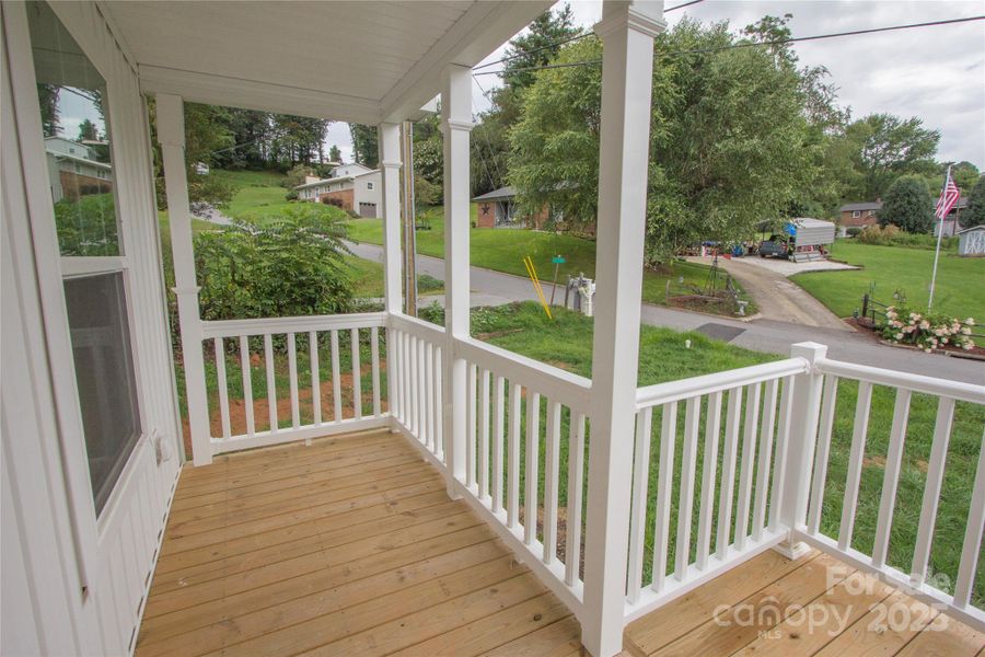 Covered Front Porch