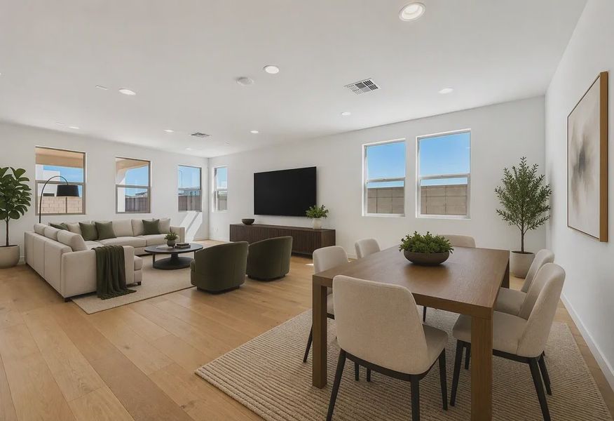 Great Room Virtually Staged - 7 of 14 Great Room Virtually Staged - 7 of 14