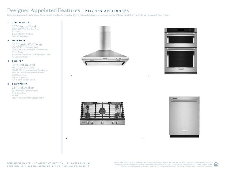 Image 9 of a home in Tomlinson Pointe - Longford Collection.