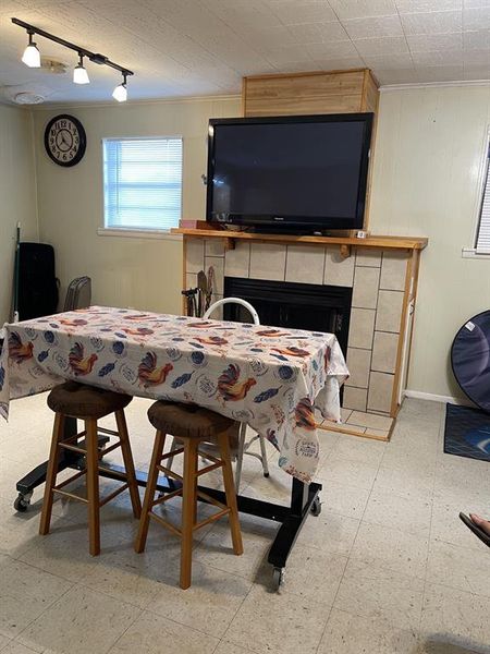 Furnished interior view inside a new home in , Bangs (Image 7).