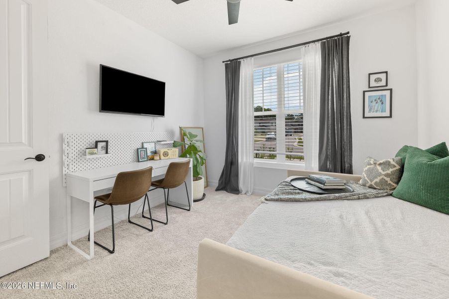 Furnished interior view inside a new home in Rolling Hills, St. Augustine (Image 29).