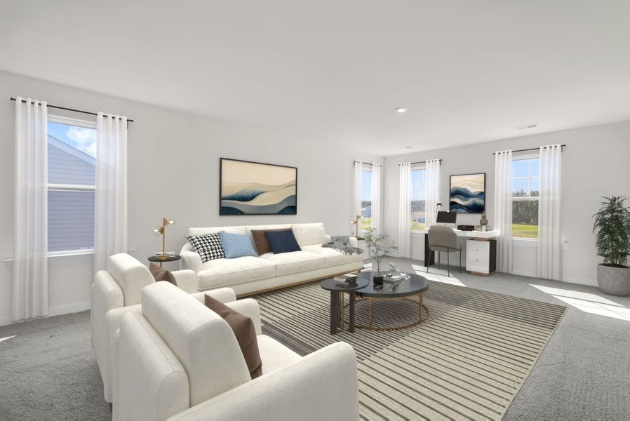 Upper Level Flex Space Upper Level Flex Space