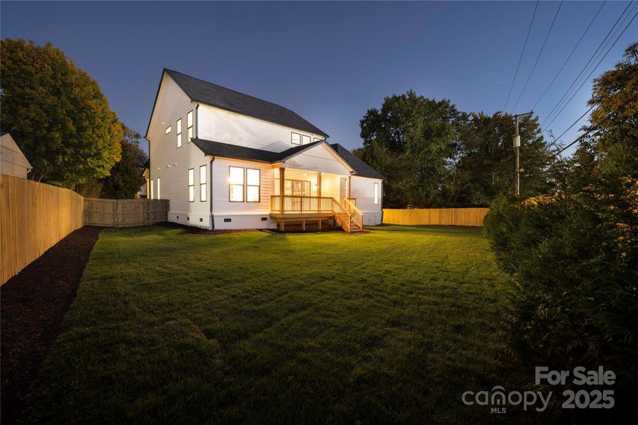 Exterior details and patio area of a home in , Charlotte (Image 30). Exterior details and patio area of a home in , Charlotte (Image 30).