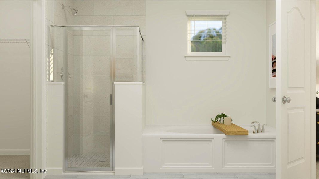 Furnished interior view inside a new home in Granary Park, Green Cove Springs (Image 9).