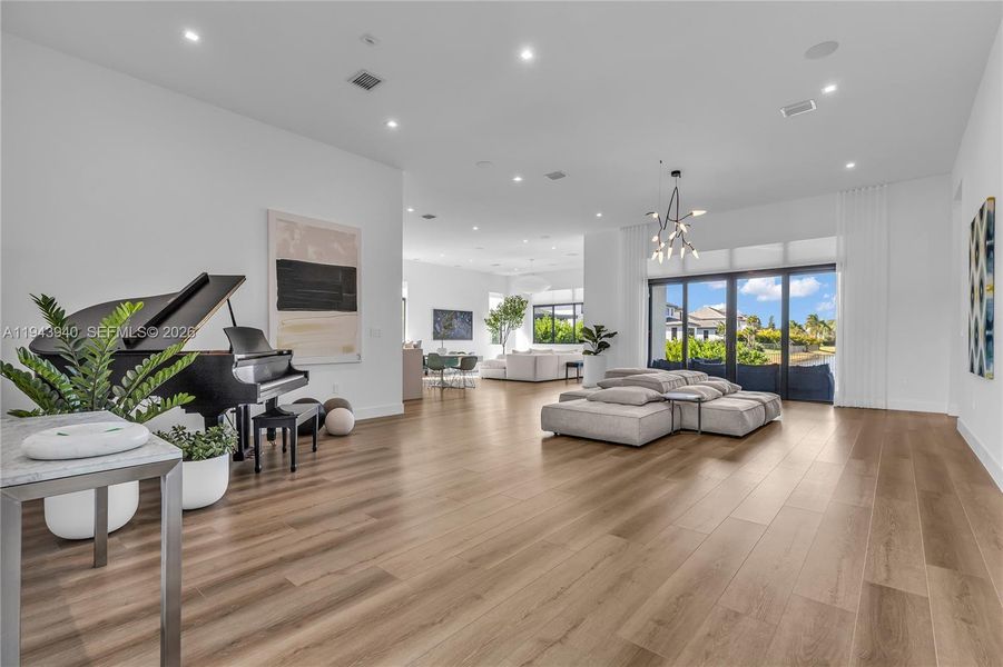 Furnished interior view inside a new home in , Cooper City (Image 6). Furnished interior view inside a new home in , Cooper City (Image 6).