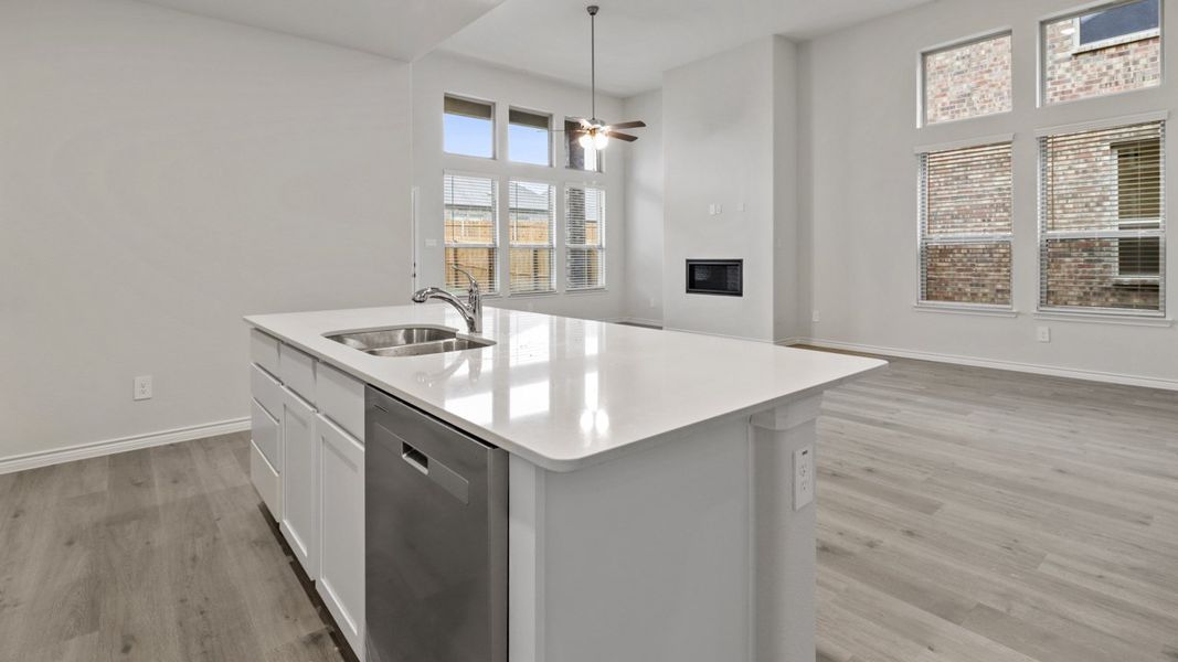 Furnished interior view inside a new home in Madera, Royse City (Image 4).