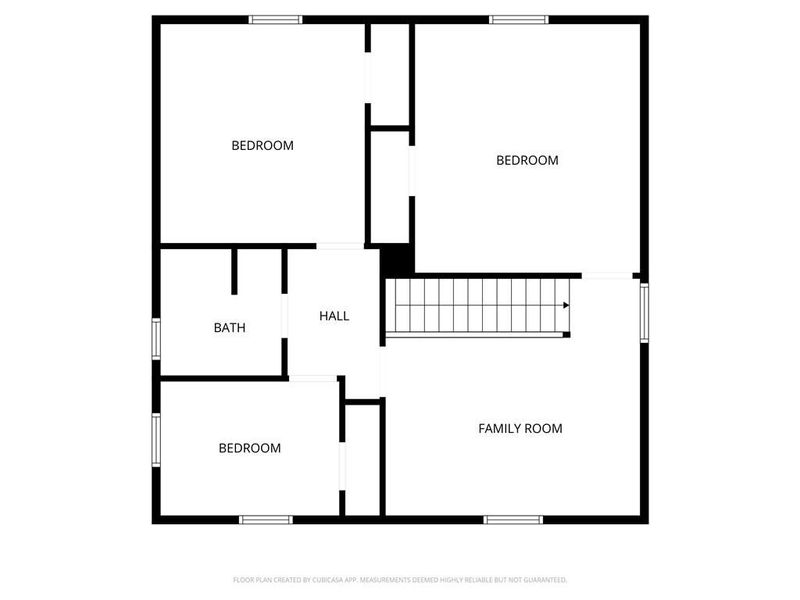 2D floor plan layout of this home in , Toccoa, GA (Image 4).
