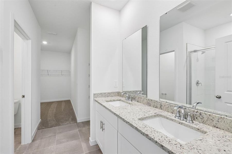 Furnished interior view inside a new home in Flagler Village - Classic Series, Palm Coast (Image 9). Furnished interior view inside a new home in Flagler Village - Classic Series, Palm Coast (Image 9).