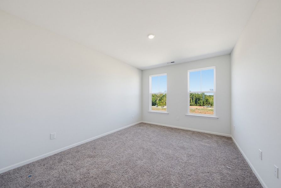 Spacious, unfurnished interior of a new home in Sweetbrier, Durham (Image 25). Spacious, unfurnished interior of a new home in Sweetbrier, Durham (Image 25).