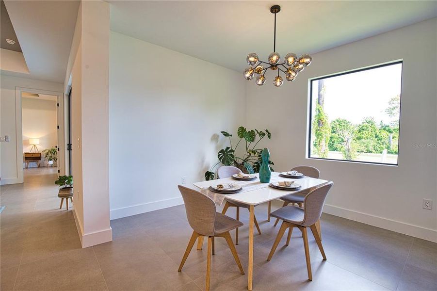 Furnished interior view inside a new home in , Venice (Image 5). Furnished interior view inside a new home in , Venice (Image 5).