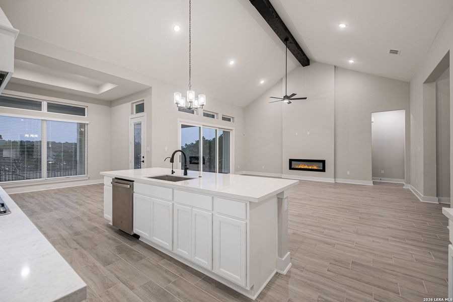 Furnished interior view inside a new home in Caliza Reserve, Boerne (Image 14). Furnished interior view inside a new home in Caliza Reserve, Boerne (Image 14).