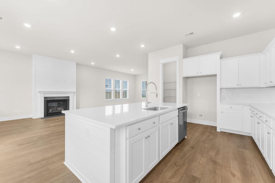 Furnished interior view inside a new home in Carnes Crossroads, Summerville (Image 8).