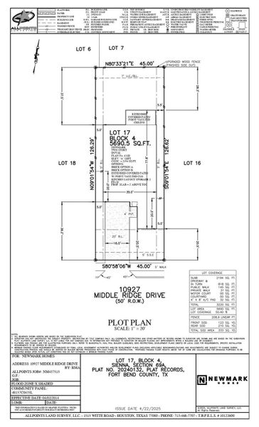 2D floor plan layout of this home in Sienna 45', 50', Missouri City, TX (Image 6). 2D floor plan layout of this home in Sienna 45', 50', Missouri City, TX (Image 6).