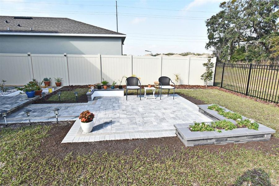 Backyard Paver Patio