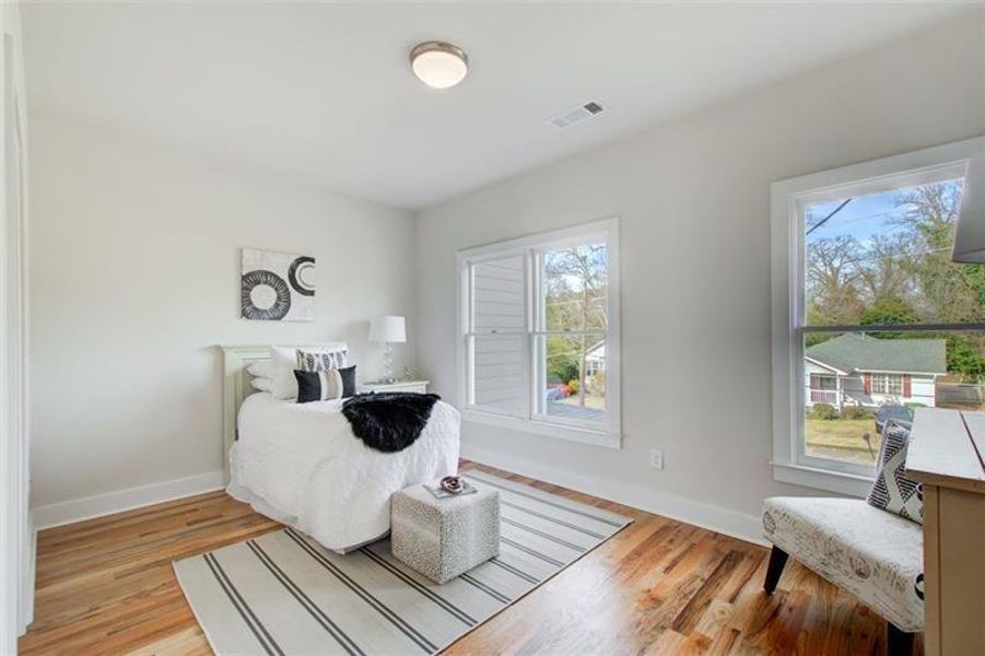 Furnished interior view inside a new home in , Atlanta (Image 15).