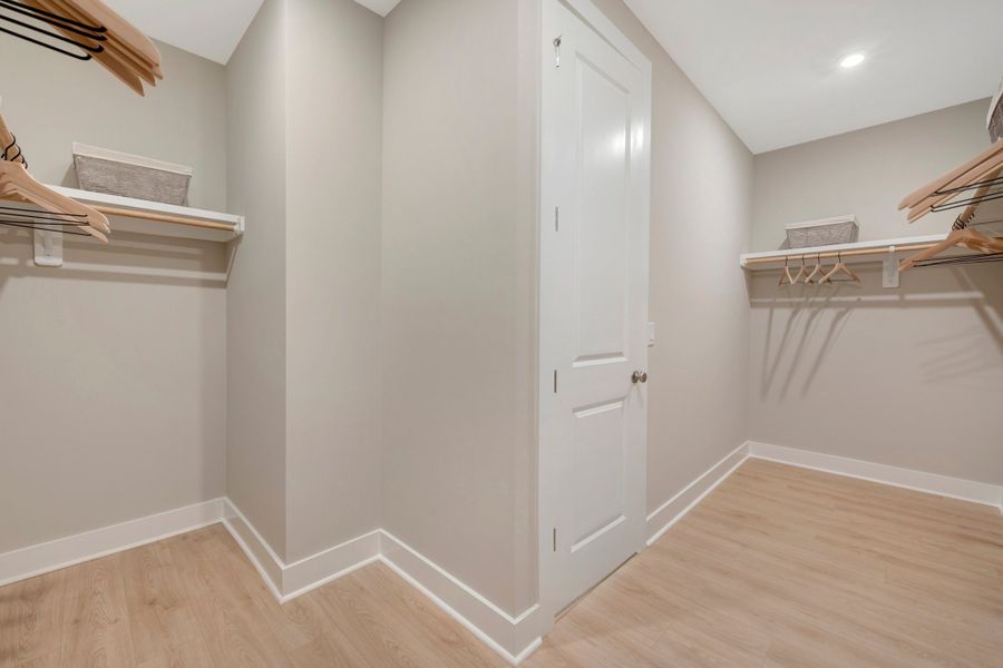 Representative unfurnished interior of a home built from the Collins by Beazer Homes in Friendship Village, Apex (Image 21).