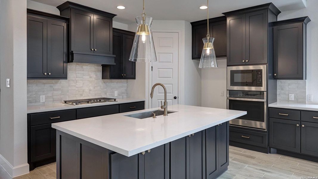 Furnished interior view inside a new home in Corley Farms, Boerne (Image 9).