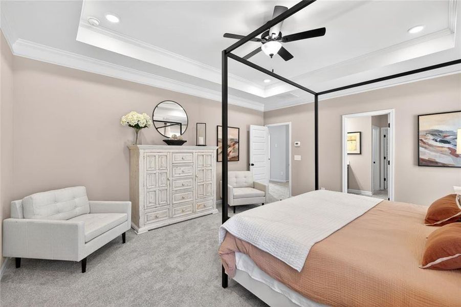 Furnished interior view inside a new home in Laurel Creek, Calhoun (Image 22).