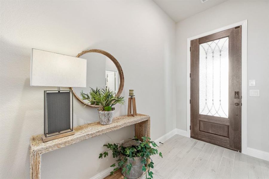 Furnished interior view inside a new home in Legacy Ranch Classic 55, Melissa (Image 16).