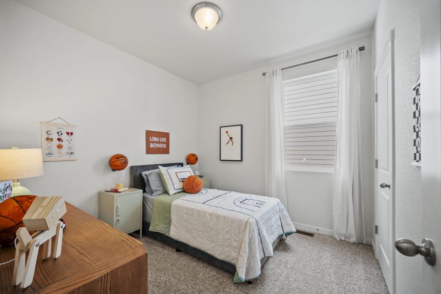 Representative furnished interior of a home built from the Carnation by View Homes in Ridge at Lorson Ranch, Colorado Springs (Image 14).