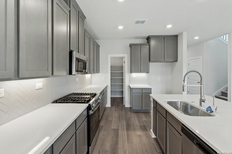 Furnished interior view inside a new home in Weltner Farms 50’s, New Braunfels (Image 7).