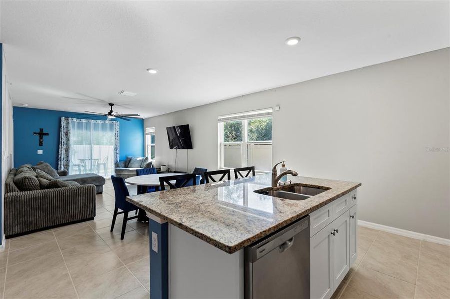 Furnished interior view inside a new home in Pelham Park, Deland (Image 16).