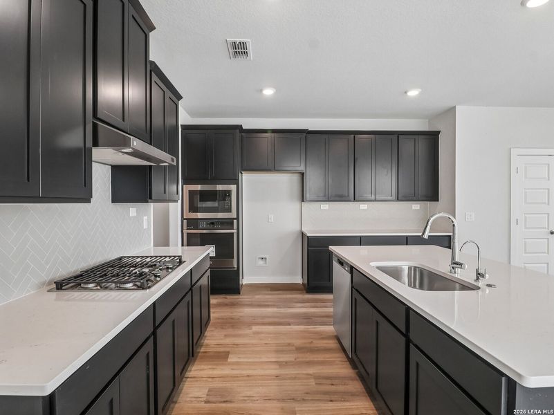 Furnished interior view inside a new home in Talley Fields, San Antonio (Image 6).