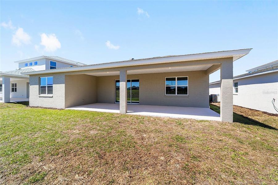 Exterior details and patio area of a home in Calesa Township, Ocala (Image 23).