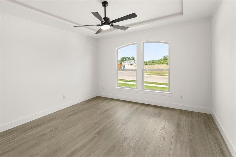 Spacious, unfurnished interior of a new home in Trails at Cottonwood Creek, Rowlett (Image 19). Spacious, unfurnished interior of a new home in Trails at Cottonwood Creek, Rowlett (Image 19).