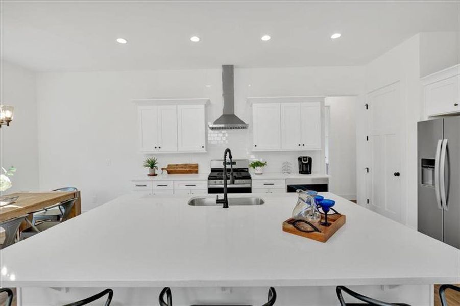 Furnished interior view inside a new home in , Cartersville (Image 15).