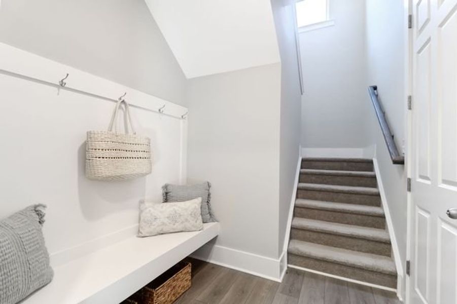 Representative furnished interior of a home built from the Inverness P by True Homes in Homecoming, Ravenel (Image 12).