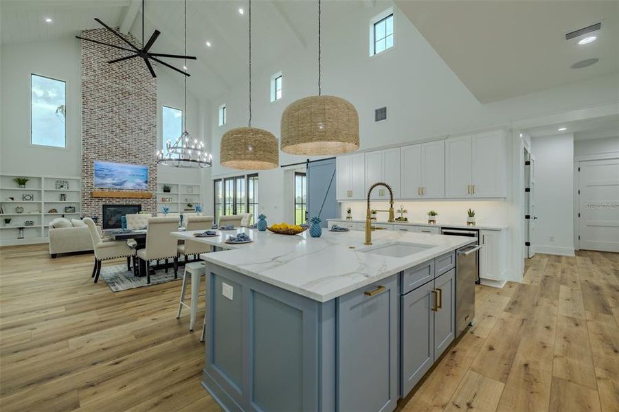 Furnished interior view inside a new home in , Lithia (Image 15).