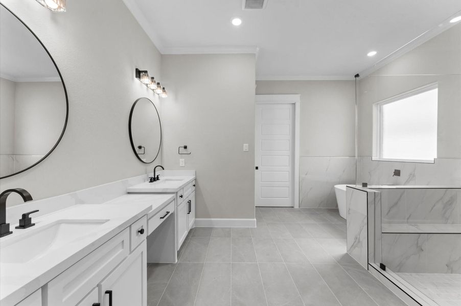 Furnished interior view inside a new home in , Montgomery (Image 4). Furnished interior view inside a new home in , Montgomery (Image 4).