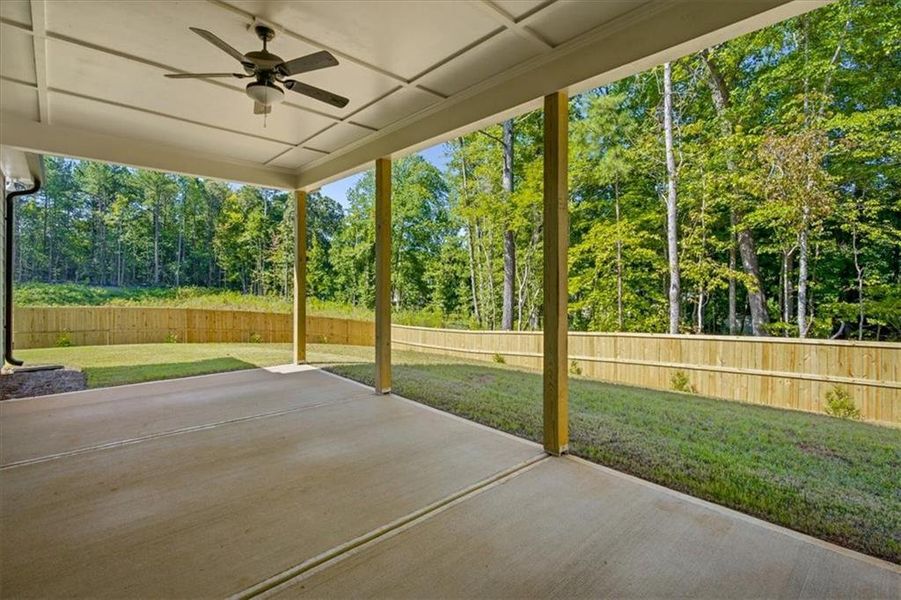 Exterior details and patio area of a home in , Rockmart (Image 34). Exterior details and patio area of a home in , Rockmart (Image 34).