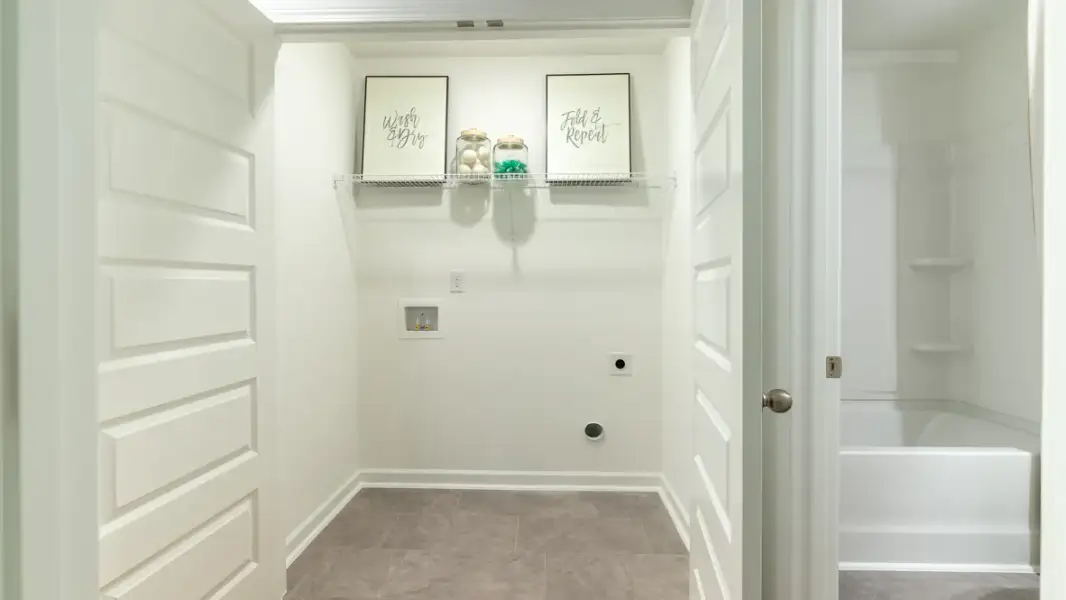 Spacious, unfurnished interior of a new home in Towns at Monroe, Atlanta (Image 17).