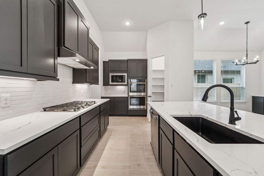 Furnished interior view inside a new home in Kresston, Montgomery (Image 6).