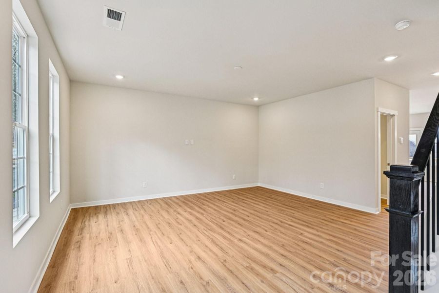 Spacious, unfurnished interior of a new home in Vanguard at Vermillion, Huntersville (Image 24). Spacious, unfurnished interior of a new home in Vanguard at Vermillion, Huntersville (Image 24).