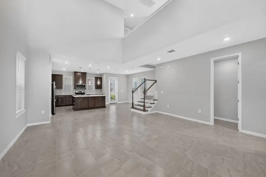 Spacious, unfurnished interior of a new home in Center Lake Ranch Community Group Page, St. Cloud (Image 23). Spacious, unfurnished interior of a new home in Center Lake Ranch Community Group Page, St. Cloud (Image 23).