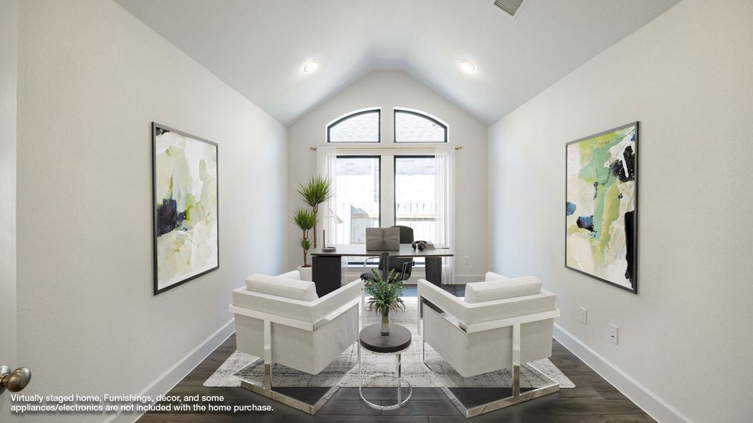 Furnished interior view inside a new home in Flora, Hutto (Image 9).