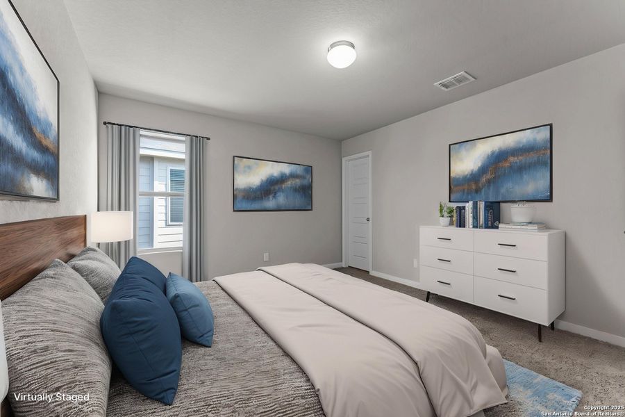 Furnished interior view inside a new home in Agave, San Antonio (Image 6).