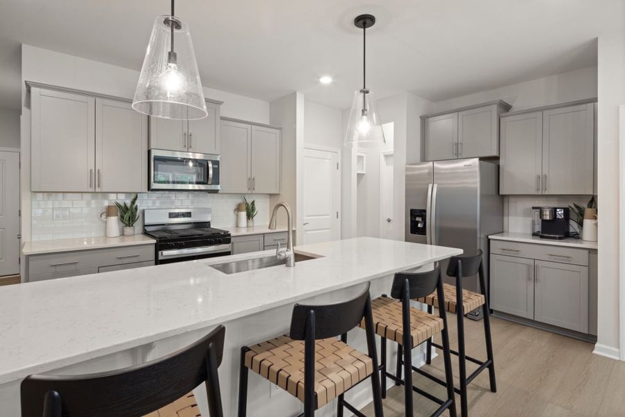 Furnished interior view inside a new home in Everton, Durham (Image 18).