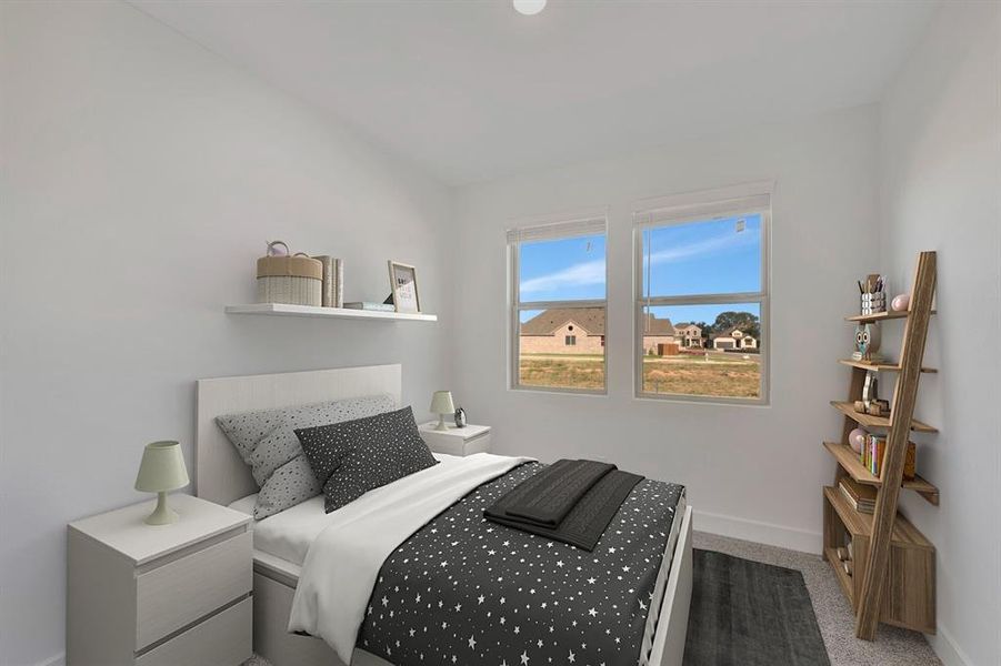 Furnished interior view inside a new home in Heritage Ranch, Sherman (Image 18).